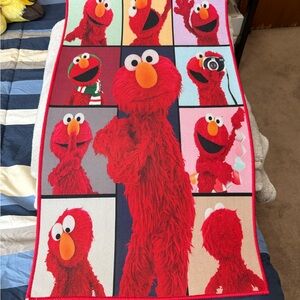 Red Elmo Character Rug